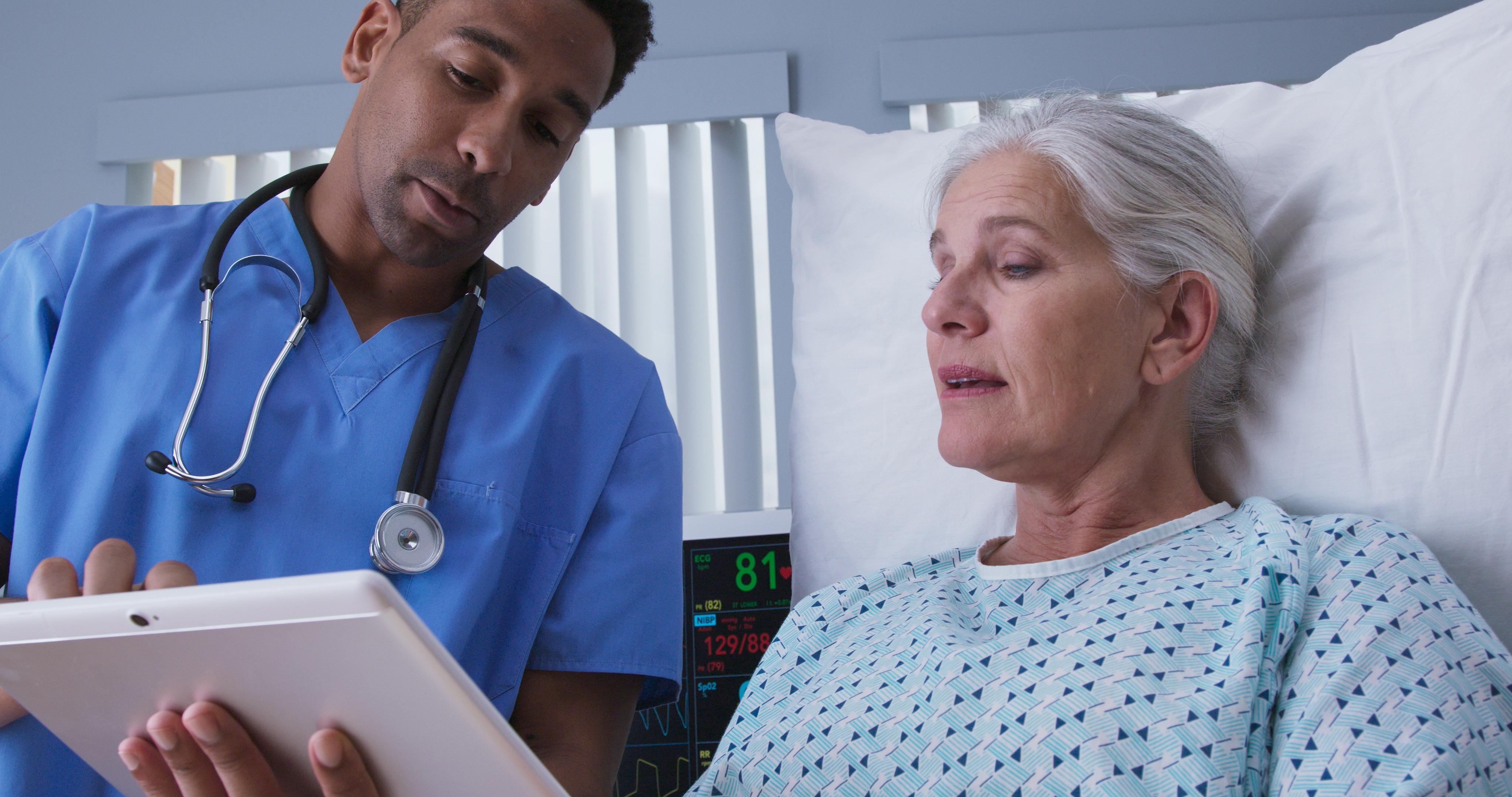 doctor with patient image