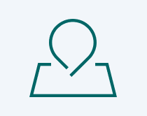 graphic representing a spot on a map map graphic